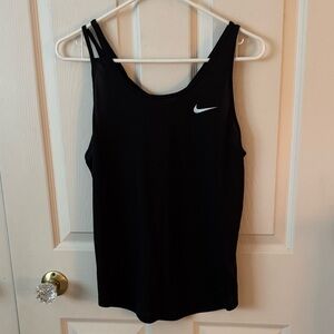 Nike Drifit Strappy Black Top